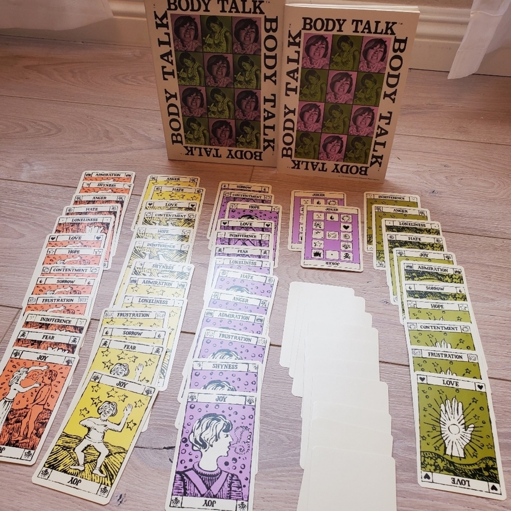 Vintage 1970s Body Talk Game
